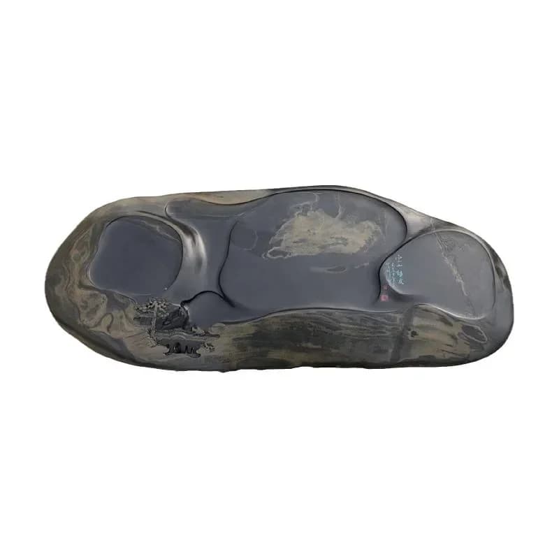 Natural stone material tea sea Yunshan visiting friends tea tray Jinhuan old pit rough stone tea table Longwei stone boutique