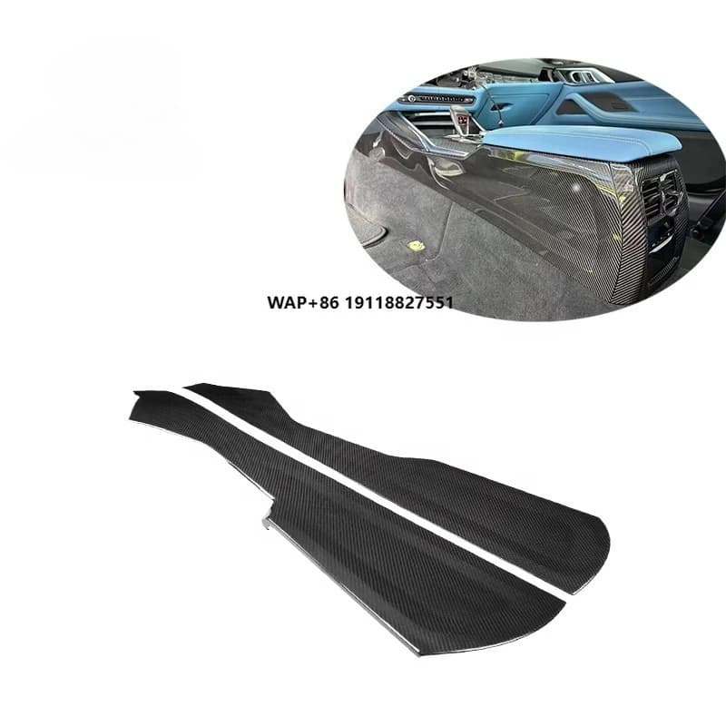 Carbon Fiber Console Center Trim  Interior Kits for G80 G82 M3 M4