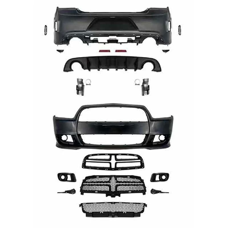 High Quality SRT Style Facelift Body Kit Without Navigation Lights Auto Aftermarket Mod Parts Fit for Charger 2008‑2014