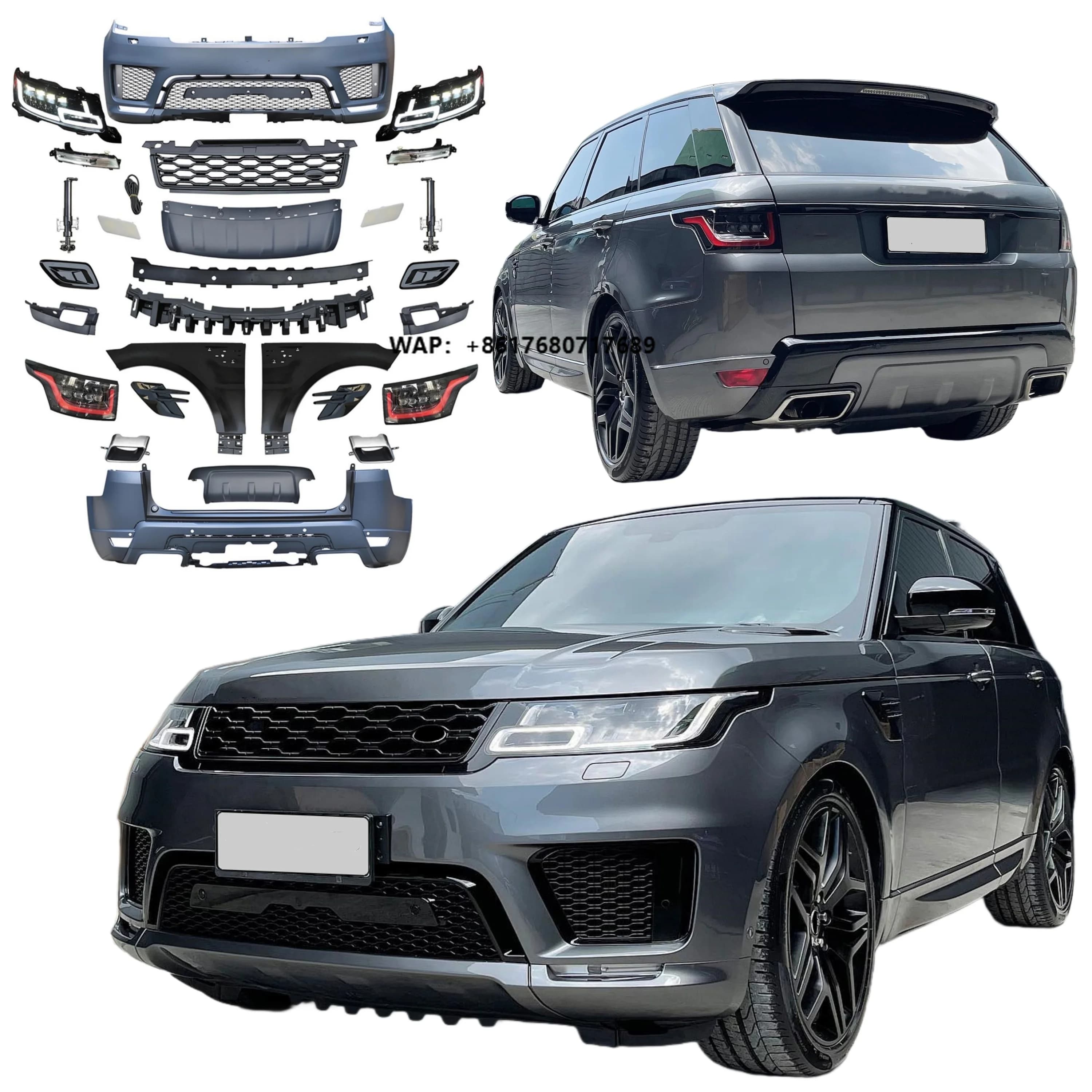 Hot Selling Body Kits for  Range Rover Sport 2014-2017 Change to Sport 2022 OEM Bodykit PP Front Rear Bumper Body Kits