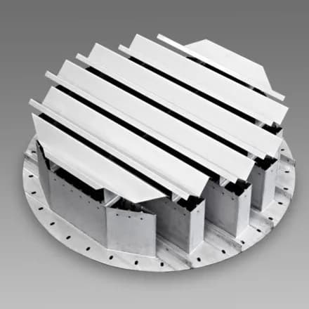 Stainless steel groove plate liquid distributor liquid distributor