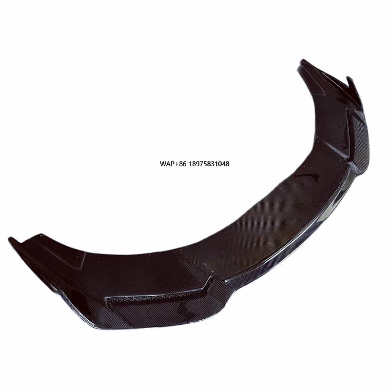 RZ Style Carbon Fiber Body Kit Front Bumper Lip Edge Spoiler for LP610 Rear Bumper