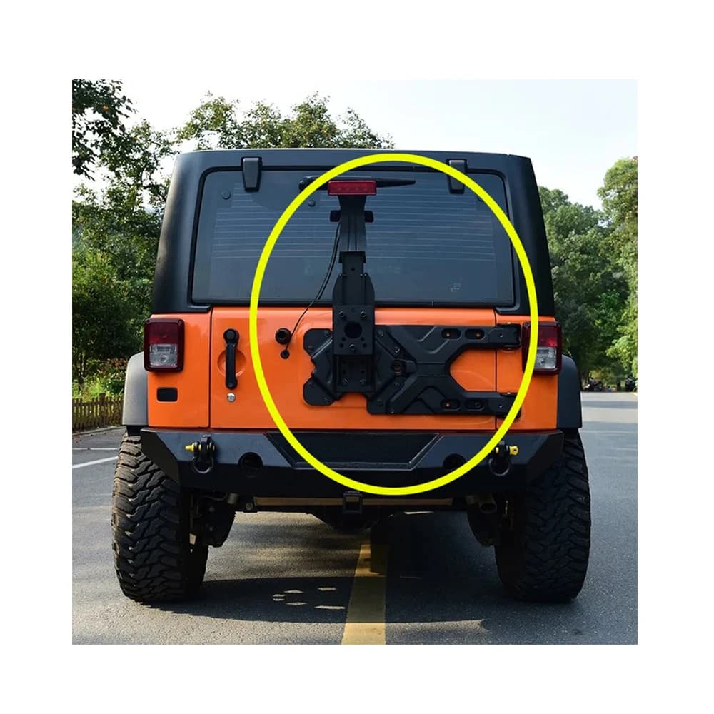 Lantsun J275 Spare Tire Bracket For Jeep Jk For Wrangler Ecterior Accessories 2007+ Jk Car Spare Tire Carrier
