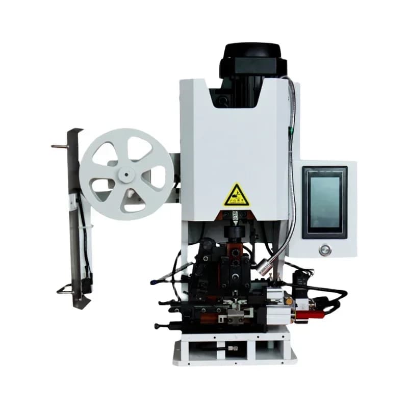 Touch Screen Stripping and Crimping Machine Automatic Multi-core Sheathed Wire Silent Stripping and Crimping Machine Equipment