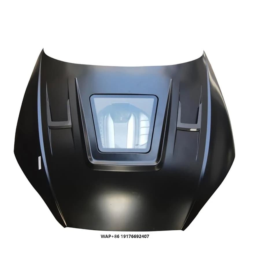 A5 Hood 2015-2019 Steel Hood front bumper with grill