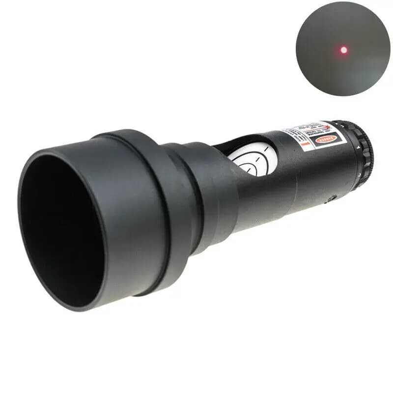 1.25" Calibrator Laser Red 7 Bright Level Triple Cemented Lens for Reflector Newtonian Telescope Collimation with 2" Adapter