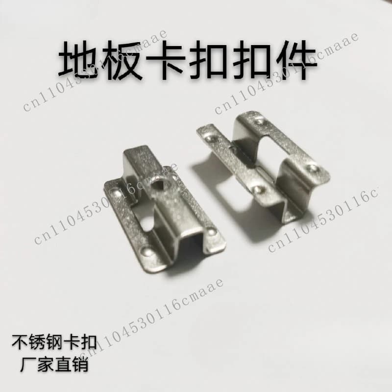 U-shaped outdoor floor  Stainless steel buckle  Plastic wood  buckle fasteners Bamboo wood floor
