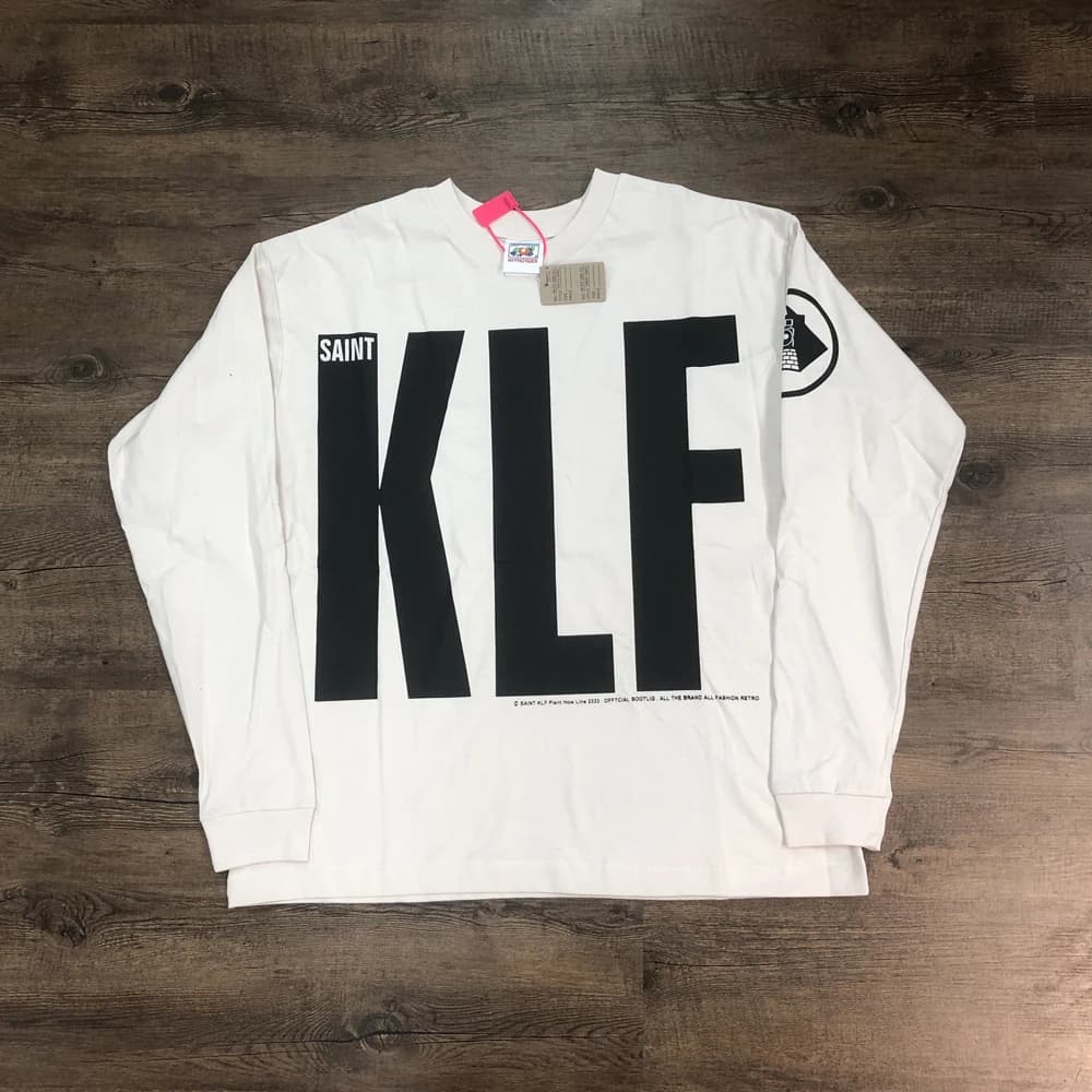 SAINT OF MICHAEL 1:1 Fashion  American Style Casual Streetwear Long Sleeves Tee Loose Oversized Tops Vintage T Shirt Men