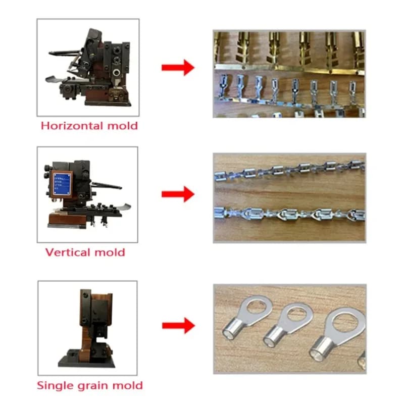 1.5T/2T Horizontal Wire Cable Harness End Crimping Machine Mute Terminal Crimping Applicator for Electrical Engineering