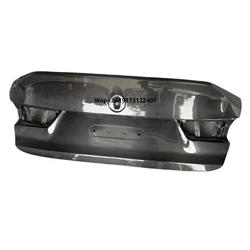 High Quality Dry Carbon Fiber CSL Style Trunk cover For 3 series G20 G28 G80 M3 Dry Carbon Fiber Rear Boot Lid cover