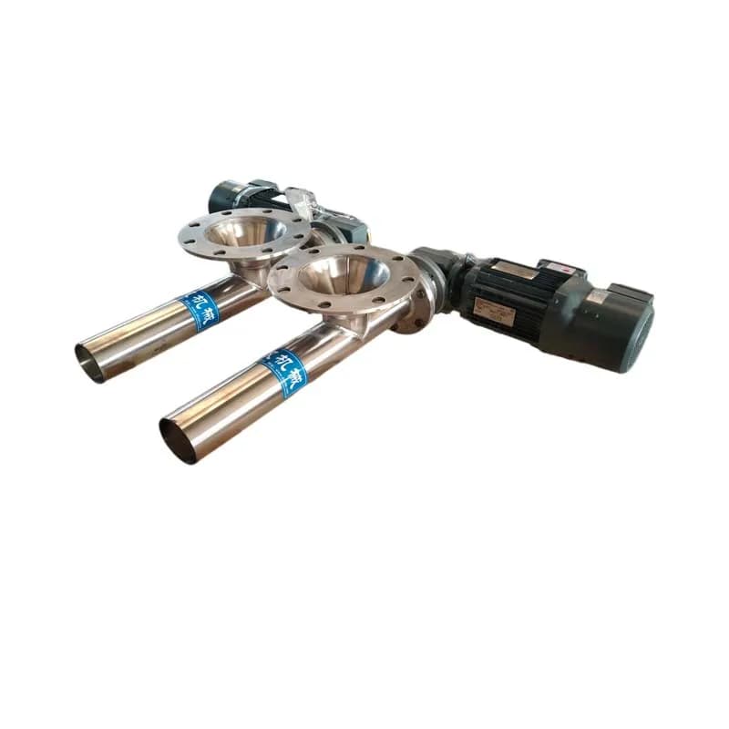 Suitable for Small Customized That Can Convey Liquid Powder Connection Points Screw Conveyors