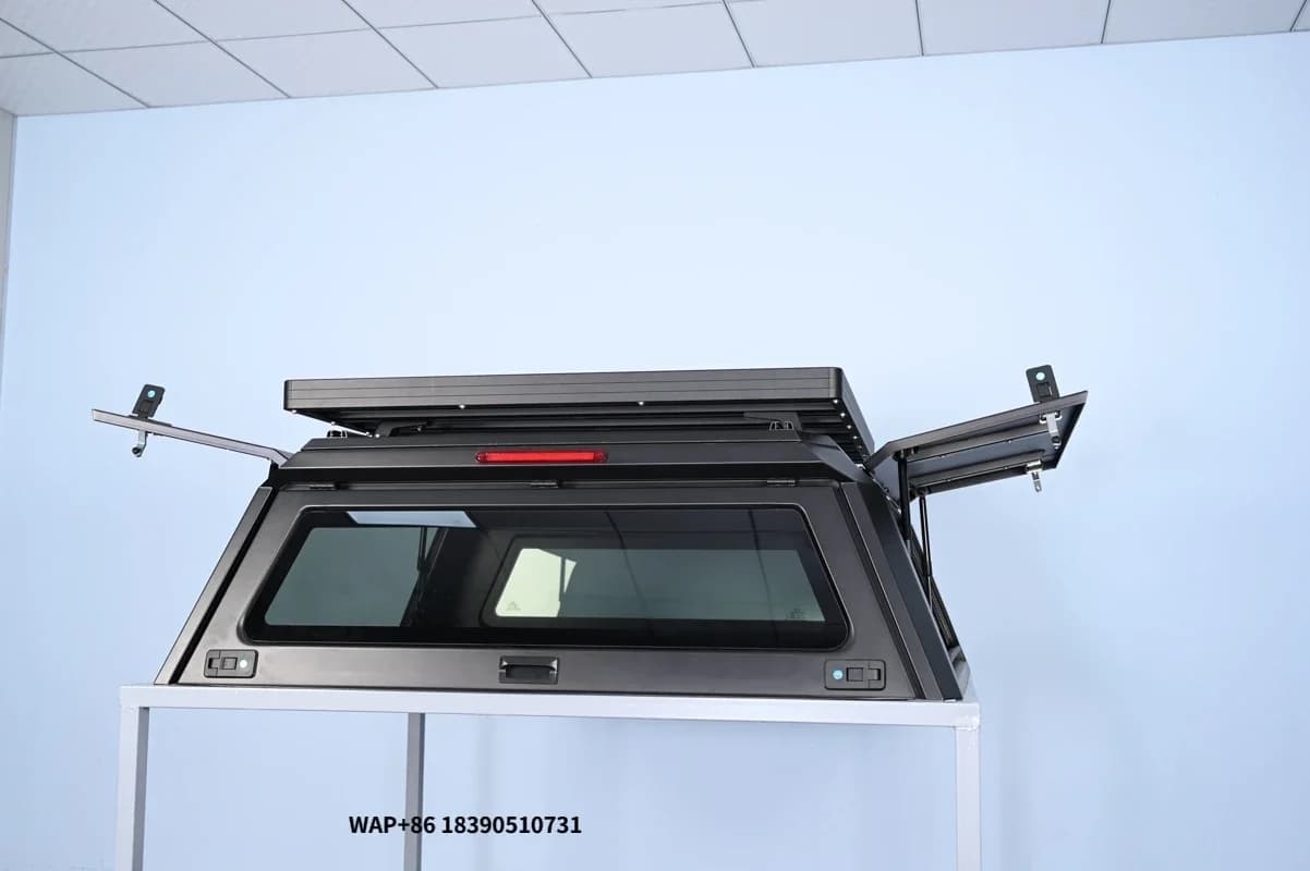 Multifunctional Waterproof Locking 4x4 Aluminum Alloy Hardtop Tonneau Cover Pickup Truck Bed Cap for COLORADO 2020+ 5.0FT