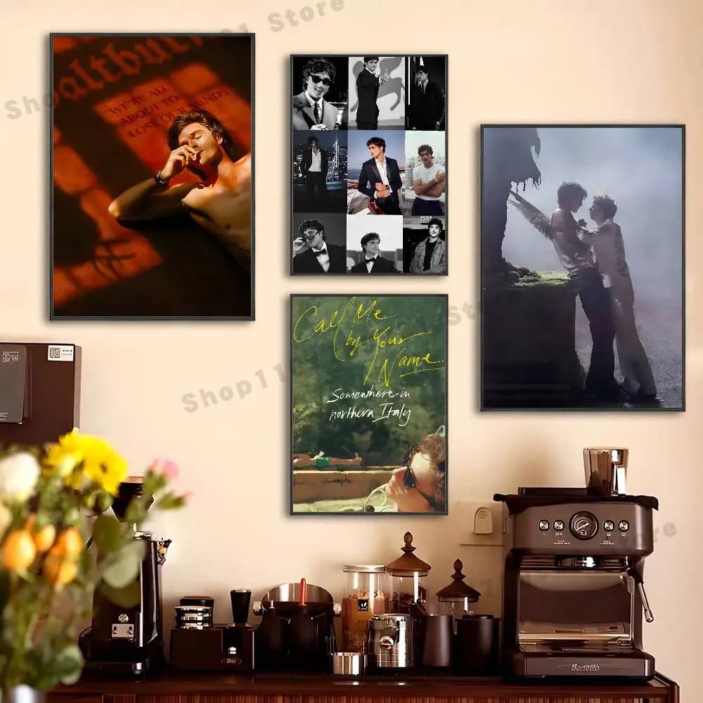 Famous Actor J-Jacob E-Elordi Poster HD Art Sticky Wall Waterproof For Bedroom Game Room Wall Home Decor Gifts