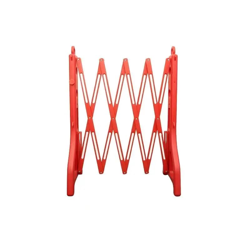 【Durable Using】Mobile Plastic Telescopic Folding Guardrail, Reflective Isolation Barrier, Folding Traffic Protection Fence, Encl
