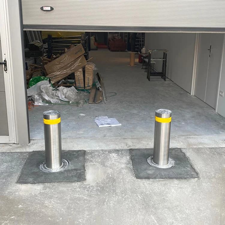 PAS68 Automatic Residential Car Theft Post Canada Bollard Barrier K4 K8 K12 Hydraulic Bollard for Building Entrance