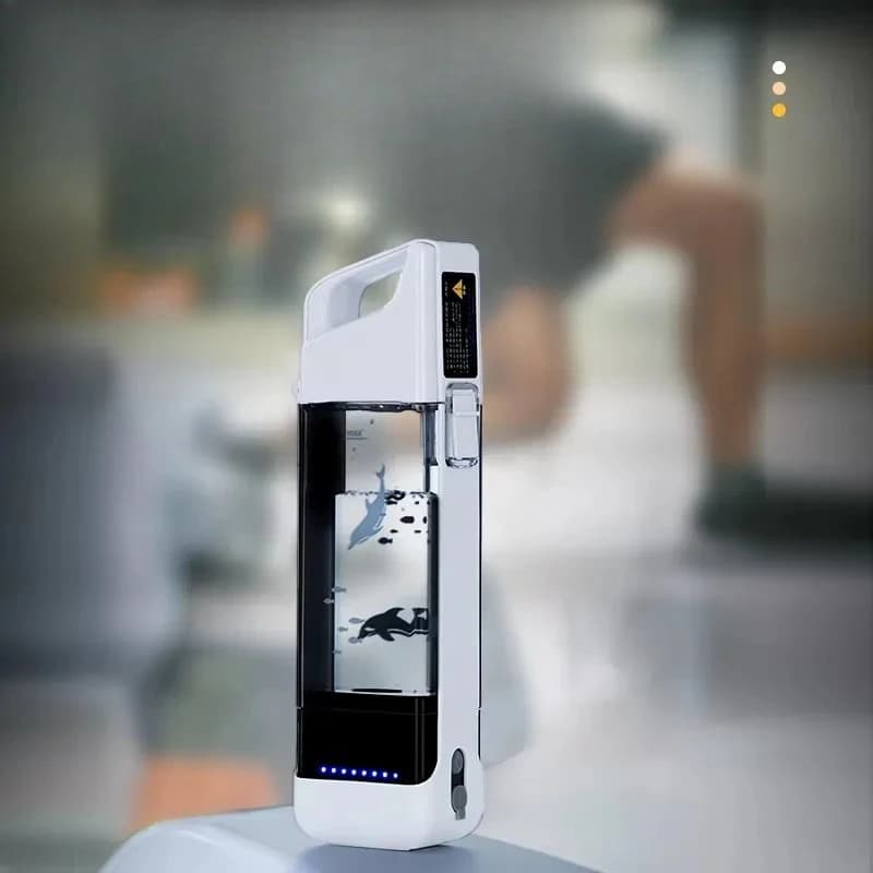 Hydrogen H2 water glass bottle machine Portable large hydrogen bottle machine with SPE and PEM technology