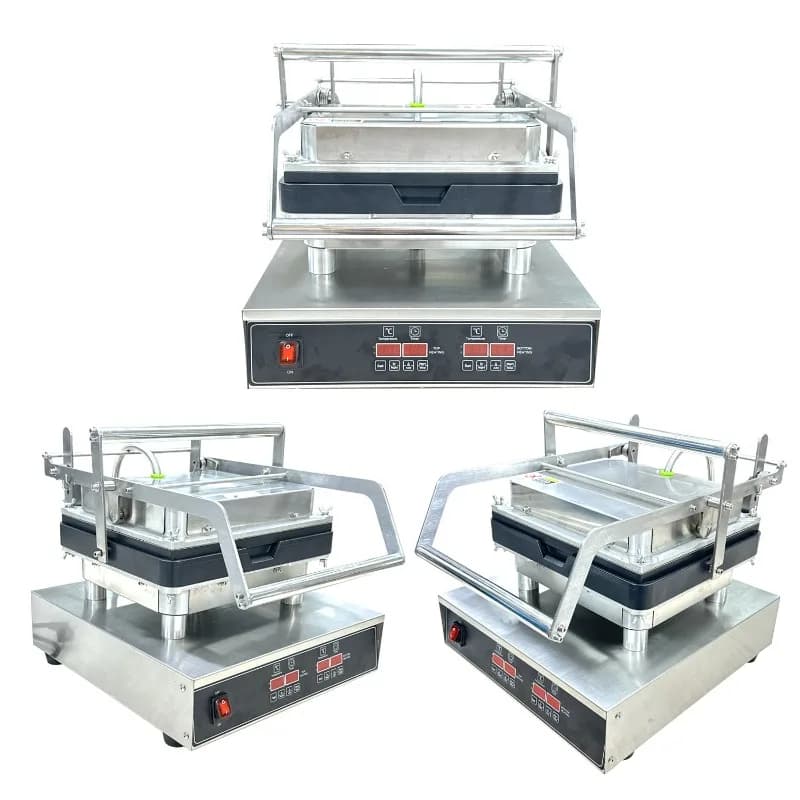 Non-stick pan water drop-shaped tart shell grouting cookie machine constant temperature heating commercial cookie oven