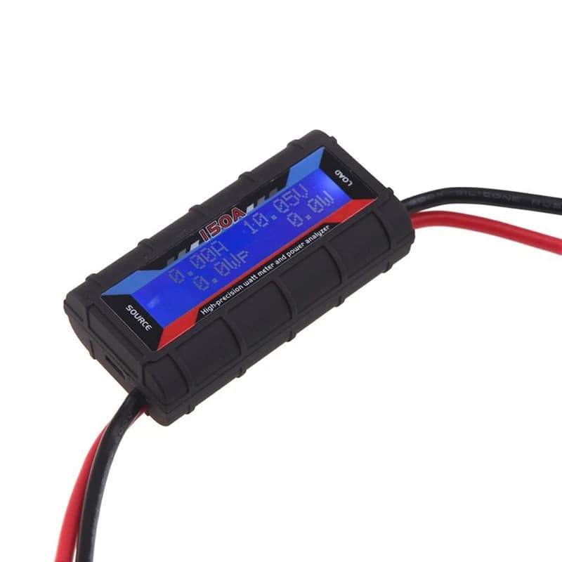 【Hot】ABS Watt Meter Reusable Professional 150A Digital Electrical Solar Panel LCD Screen Power  Voltmeter Backlight
