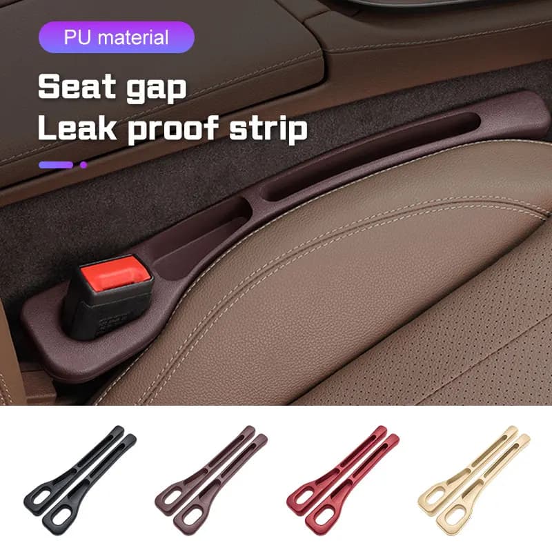 2pcs Universal Car Seat Gap Plug Seam Seat Side Slot Filling Strips For BMW E38 E46 F15 E90 E92 E87 G20 G30 Interior Accessories