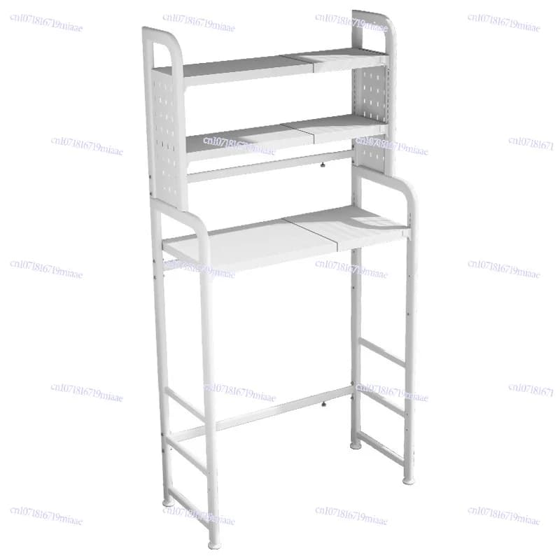 Washing Machine Rack, Storage Rack, Drum Wave Wheel, Storage Rack, Bathroom, Multi-functional Floor Telescopic Retraction