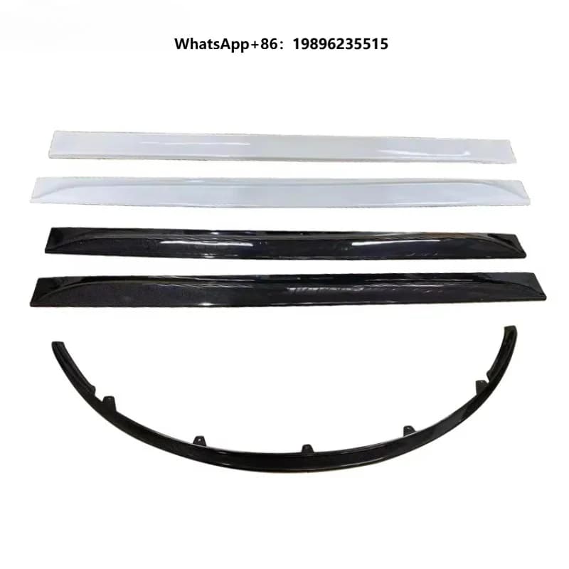 For V8 Carbon Fiber Auto Performance Parts Front Splitter Side Skirt