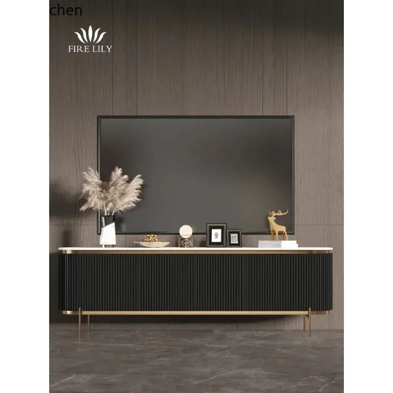 DSA   TV Cabinet Modern Simple and Light Luxury Entrance Foyer Floor Cabinet American Style