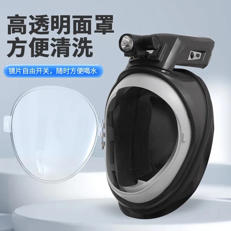 Electric Air Supply Fully Enclosed Harvester Industrial  Dust Mask with Fan