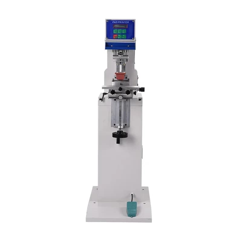 All-electric pad printing machine Oil cup Scraper type Ink coding machine Marking machine Marking Sealing Logo