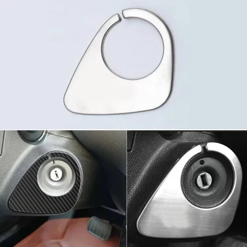 Car Accessories Start Button Ring Decoration Cover Ignition Sequin Trim For Peugeot 2008 208 308 408 508 3008