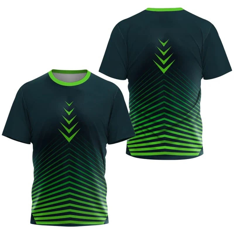 Padres geomtricos simples esportes t camisas moda vero livre correndo 3d impresso camisetas soltas respirvel camisetas topos