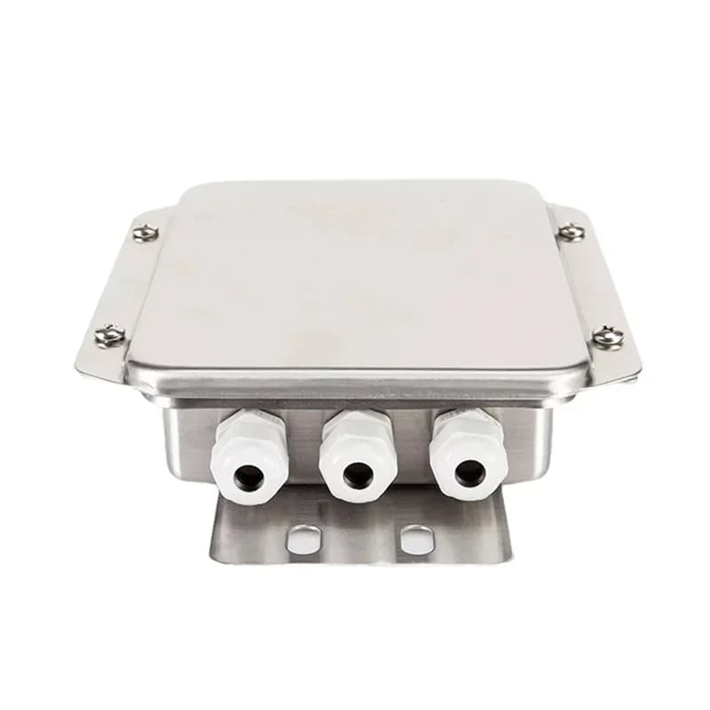 Stainless steel junction box, analog weighing junction box, sensor multiplexing