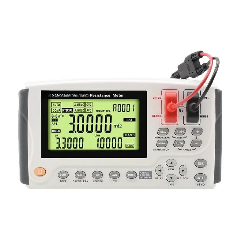 Handheld portable lithium lead-acid battery, internal resistance tester, automotive inspection