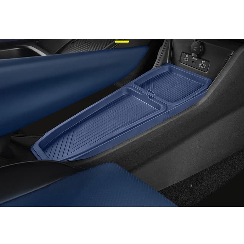 For BYD Seagull Dolphin Mini Surf ATTO 1 2023+ Armrest Box Double-layer Storage Box With Lid, TPE Storage Organizer Accessories