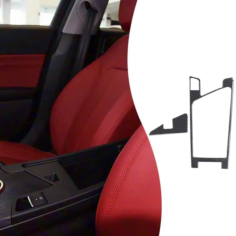 Central Control Armrest Box Trim Sticker Armrest Box Cover Decoration Car Accessory For Alfa Romeo Giulia 952 2017 2018 2019 LHD