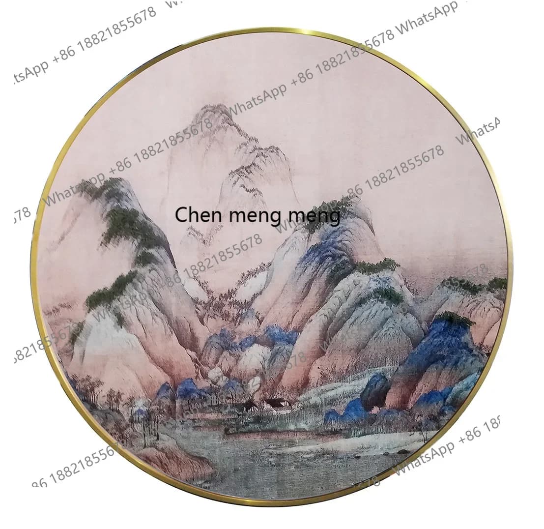 H178Three-dimensional painting new Chinese style living room restaurant entrance hotel craft decoration hanging painting