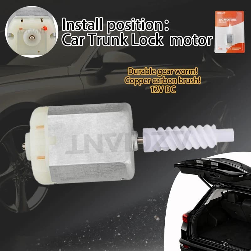 AZGIANT BD881408  Car Upper Tailgate Lock Motor For Jeep Grand Cherokee/Liberty/Compass/Patriot/Commander copper carbon brush