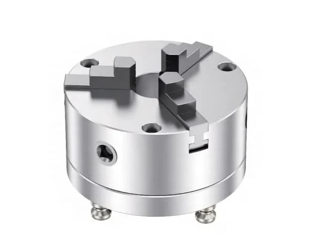 High Precision Self-Centering 3 Jaw Chuck Zero Point Quick Change Fixture for CNC 4th/5th Axis Machining