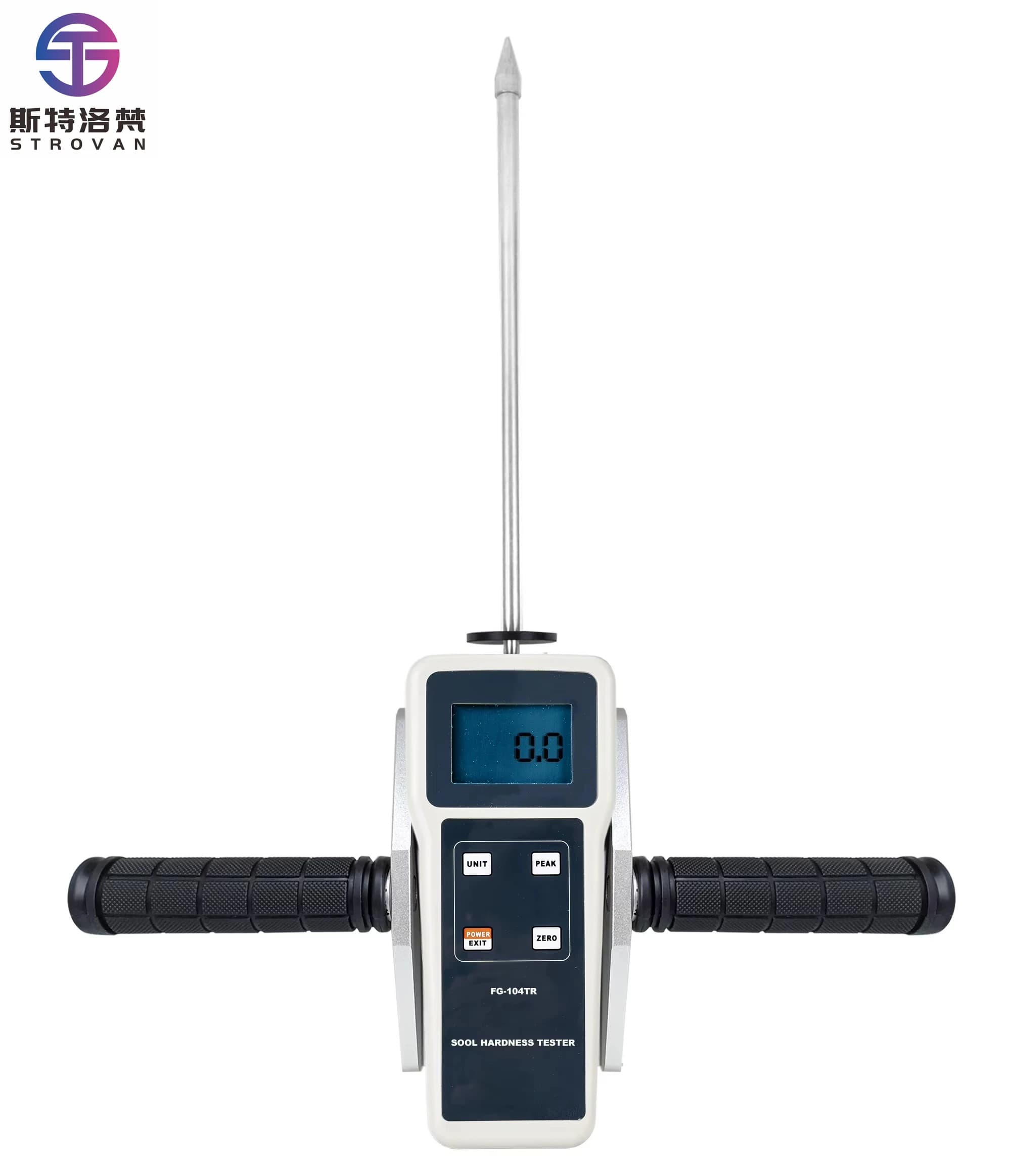 Digital Soil Hardness Tester Portable Soil Compaction Meter for Field Agriculture Farm Testing