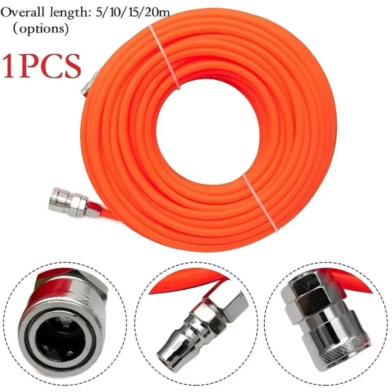 Pneumatic Straight Pipe Air Compressor Pump Hose With Quick Connector Ferramentas Herramientas Multimeter Navaja Garden Tool