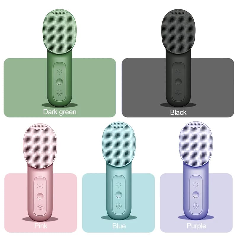 Multifunctional LED Facial Massager Hot & Cold Therapy Vibration Anti-Aging Device for Skin Tightening & Radiance