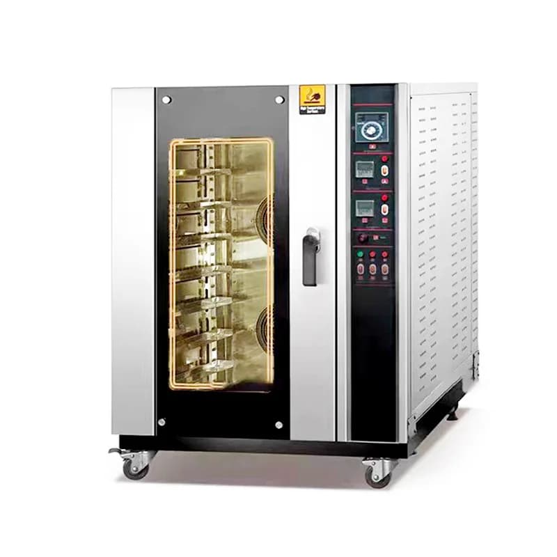Gas Hot Air Circulation Oven Nut Baker Cookies Baking Oven