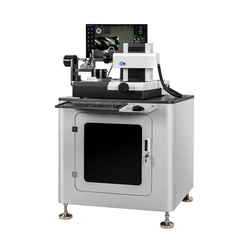 Tool measuring instrument detects the appearance of the tool, measures the milling cutter tap drill bit preset