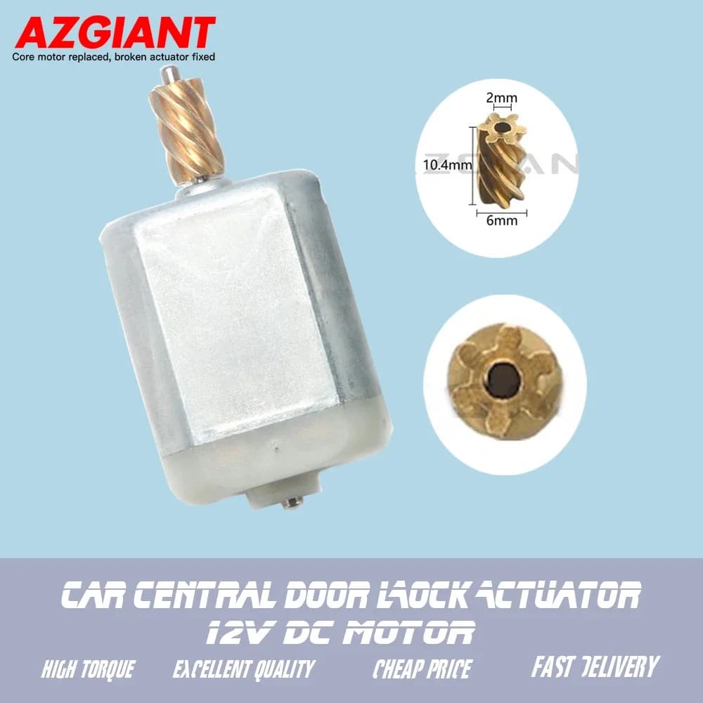 AZGIANT 71220-09006 for Ssangyong Kyron Korando Sports  Automotive Door Central Lock Actuator 12V DC Motor Engine 00763855