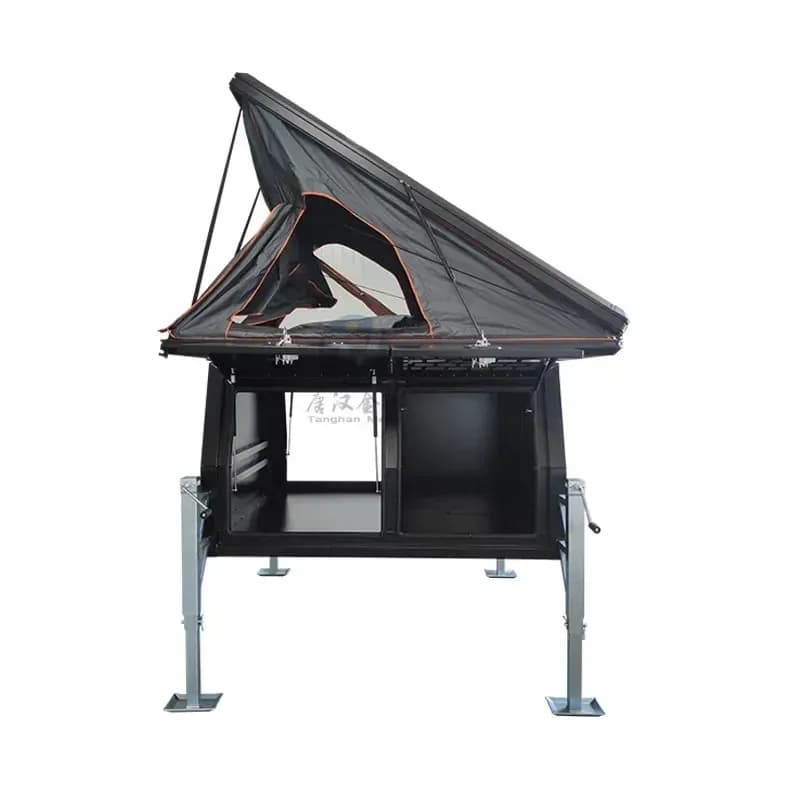 Factory Hot Selling Canopy Dual Cab Aluminum Alloy Ute Triangle Roof