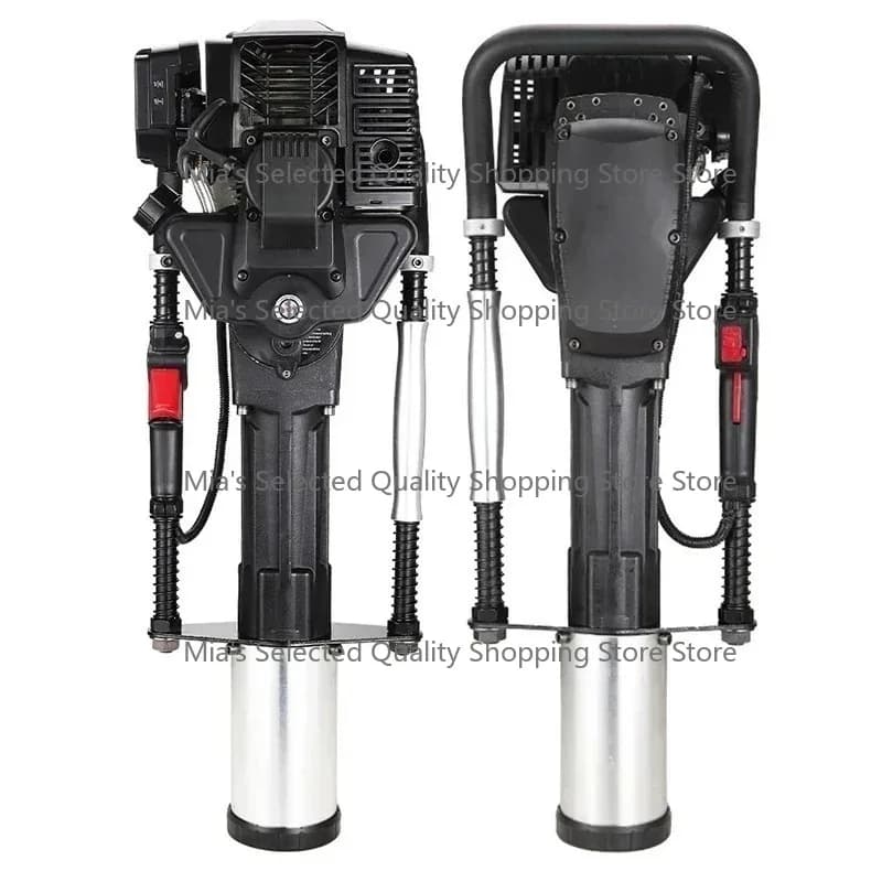 Agrltural  Hammer Two-stroke Pile Driving Machine Garden Orchard Construction Ground Drilling Machine 50/70/100MM 52C