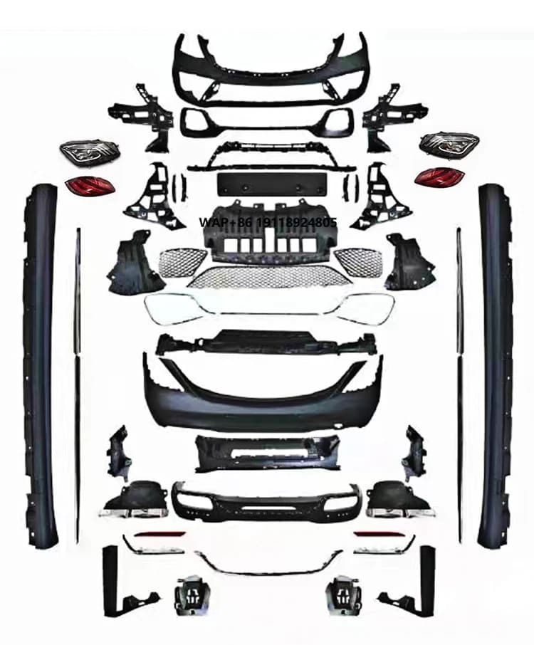 Factory Price Car PP Body Kit  for  S Class W222 2014- 2020 Upgrade to S65