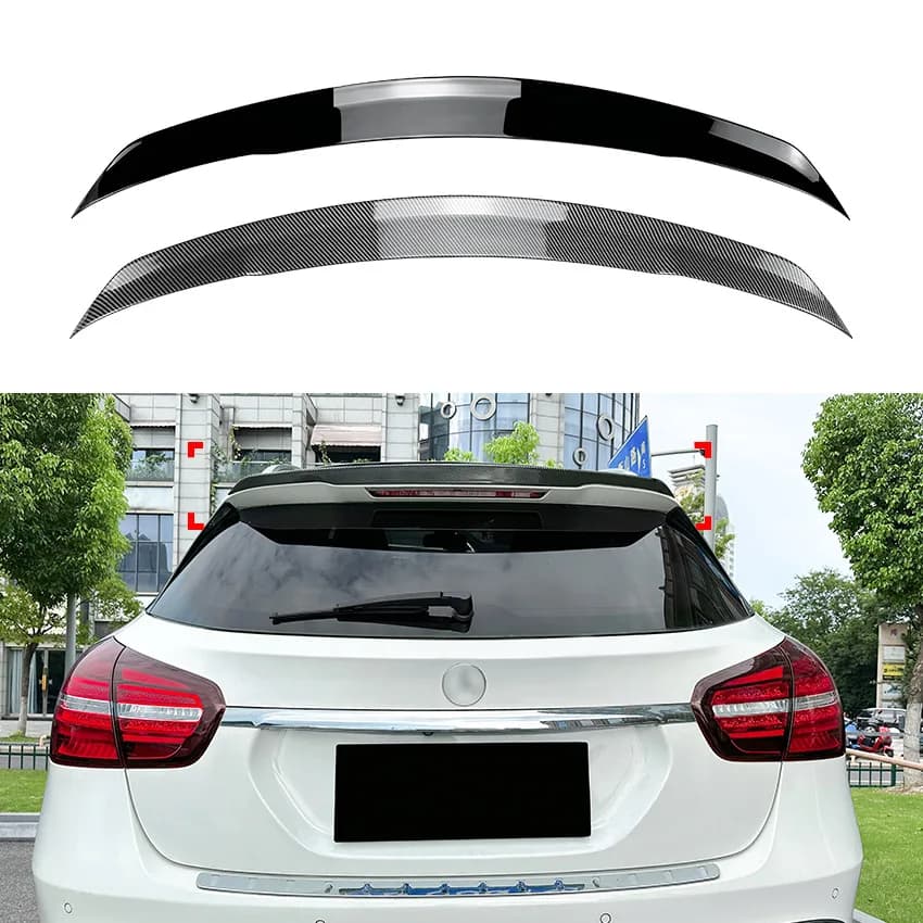 Car Rear Wing Trunk Spoiler For Mercedes Benz GLA Class X156 GLA45 GLA200 GLA220 GLA250 GLA260 AMG 2014 -2019