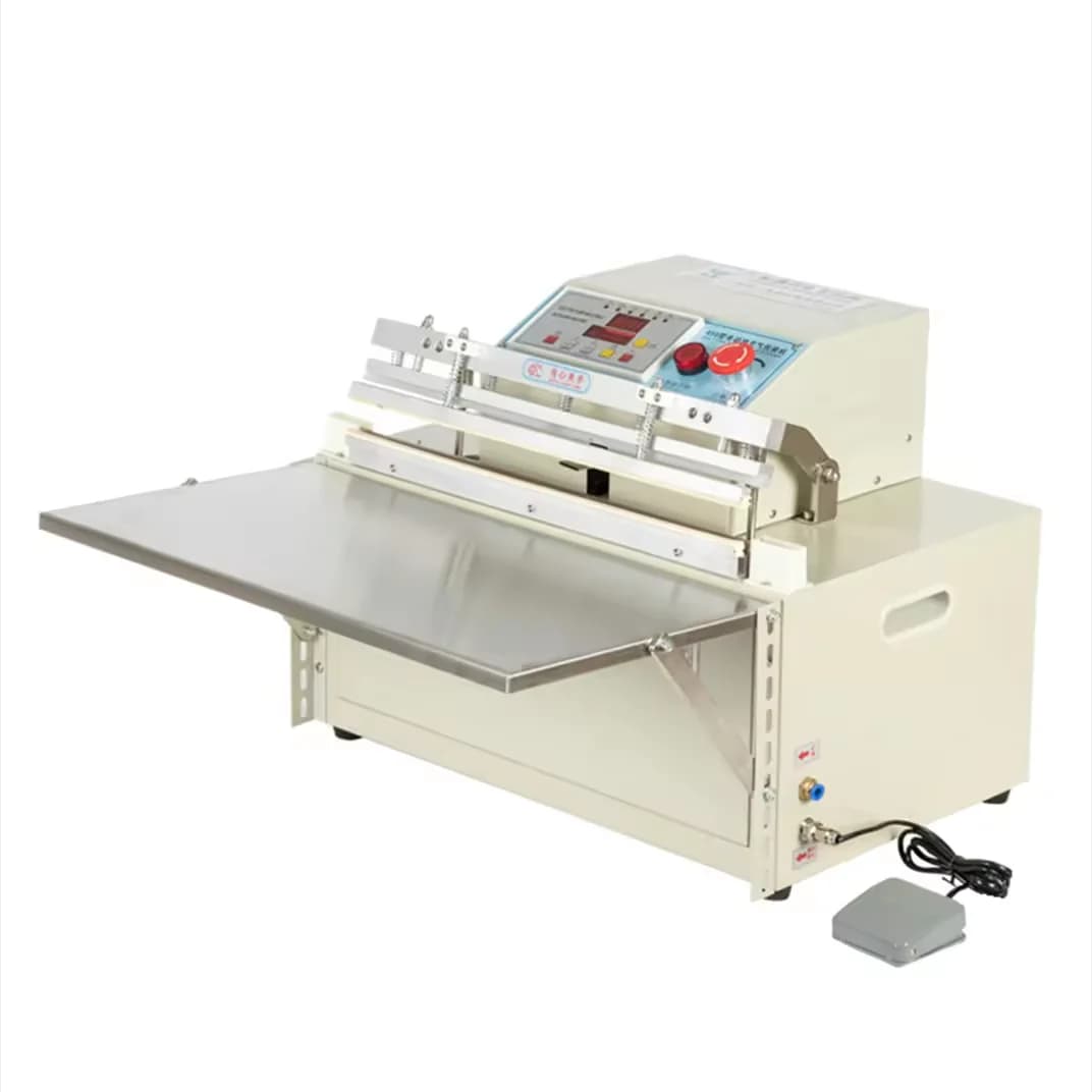 External Pump Type Sealer Gas Injection Fish Ball Vacuum Packaging Machine Industrial Air Vacuum Suction Machine