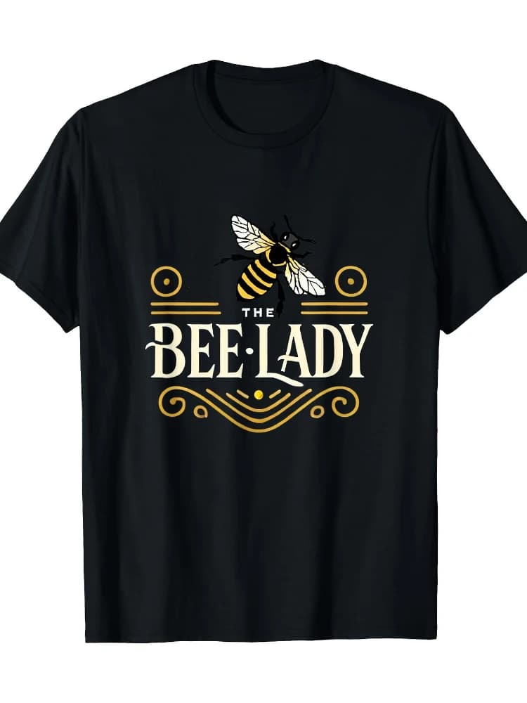 Beekeeper Womens Apiarist Bee Keeper Beekeeping Beekeeper design-100% cotton O-neck short sleeve printed men's T-shirt.