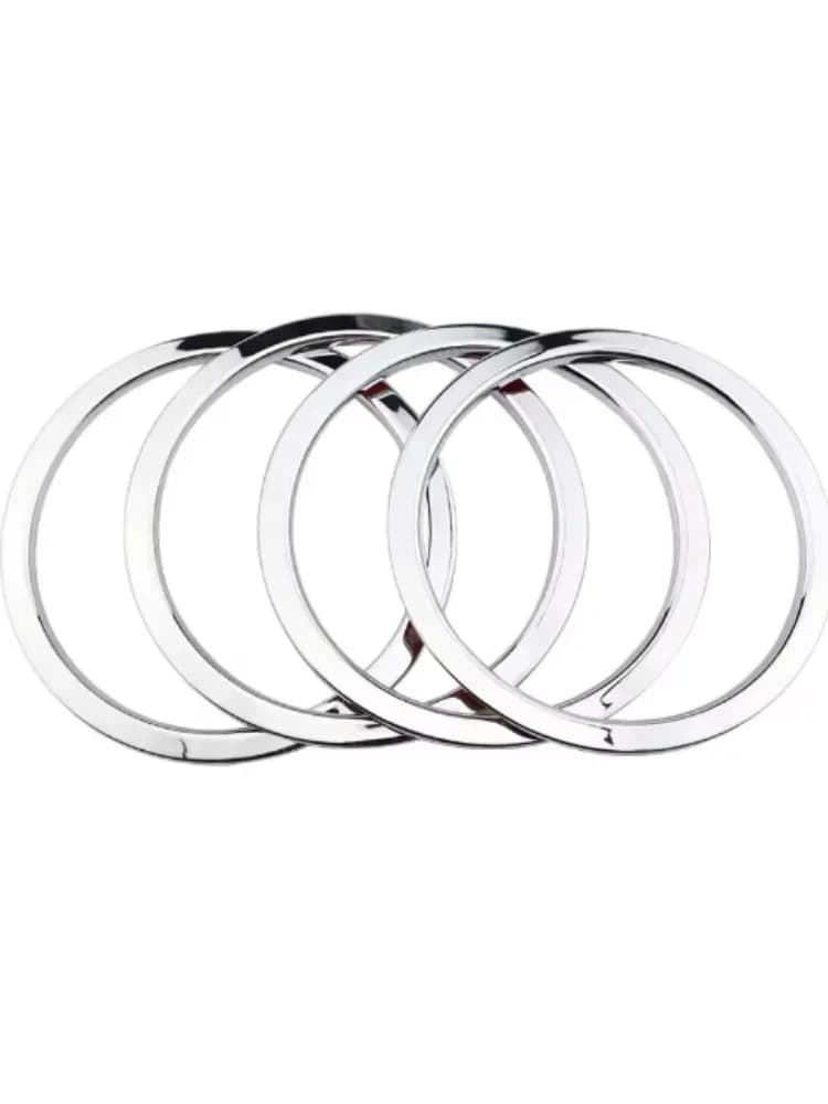 For Nissan X-Trail Xtrail Rogue T32 2014-2017 Car Door Speaker Ring Cover Speaker Decoration Trim Sticker Accessories